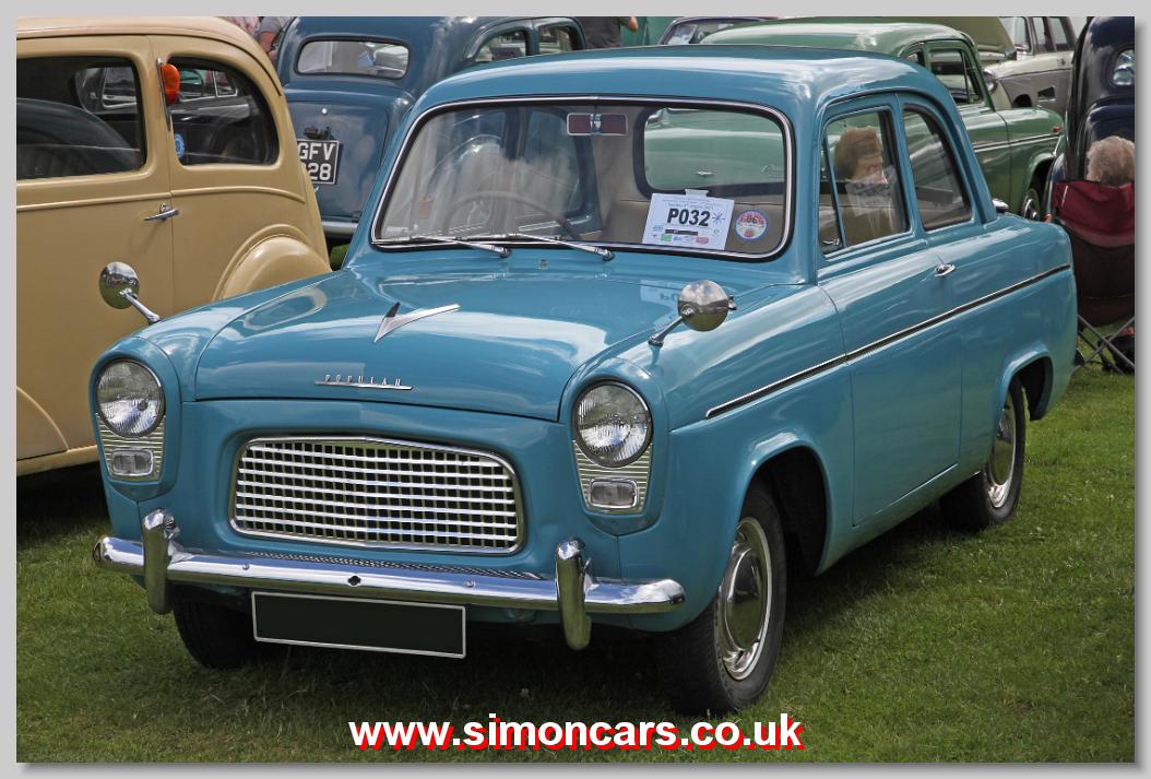 B23 1:43 SOMERVILLE 103 FORD E93A POPULAR BLUE MIB